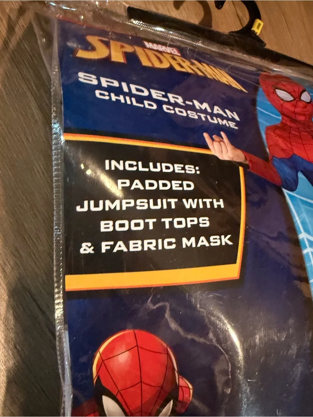 Spider man Marvel Child Halloween Costume - Red & Blue Muscle Chest Medium 8-10